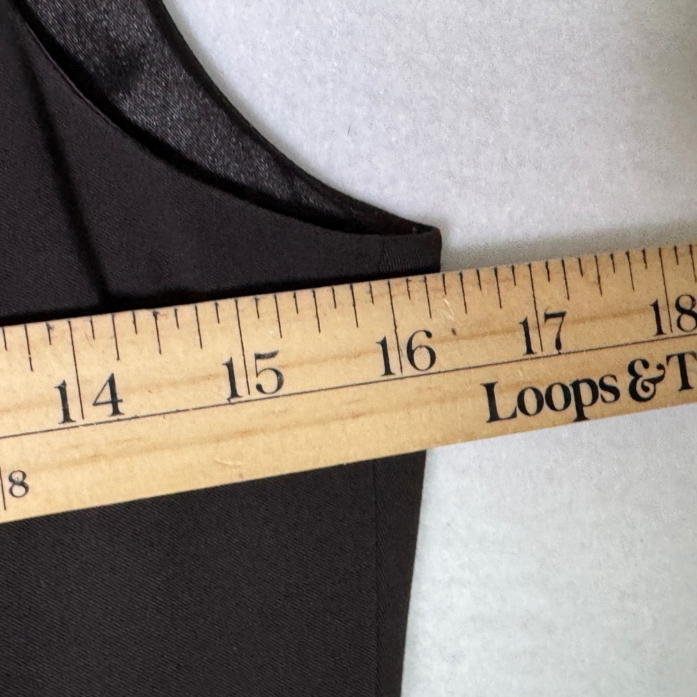 Elie Tahari Womens Size XS Black Sheath Dress Sleeveless LBD Office‎ Work - Picture 5 of 10